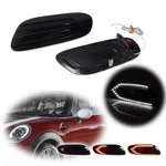 For 14-19 Mini Cooper F55 F56 F57 Switchback Led Side Marker Light Blinker Lamps. Fixed Price $39.99.