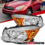 Fit 2006 2007 2008 Toyota Rav4 Headlights Headlamps Assembly Left+right 06-08. Fixed Price $78.99.