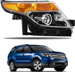 For 2011-2015 Ford Explorer Headlight Factory Halogen Passenger Side Headlamp. Fixed Price $88.99.