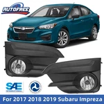 Pair Fog Lights Assembly For 2017 2018 2019 Subaru Impreza W/wiring Kits+switch. Fixed Price $57.38.