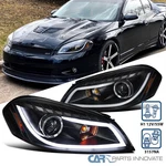 Black Fits 2006-2013 Chevy Impala Led Strip Projector Headlights Signal Lamps. Fixed Price $253.60.