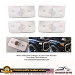 90-14 G550 Clear Side Markers G-class W463 G-wagon Set 4 Lights Lamp G500 G55. Fixed Price $39.00.