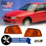 Jdm Style Amber Corner Light For 97-02 Mitsubishi Mirage 4d / 97-98 Lancer Evo 4. Fixed Price $39.95.