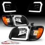 Led C Light For 2000-2004 Toyota Tundra Regular/access Cab Black Headlights. Fixed Price $200.74.
