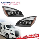 For 2018-2022 Freightliner Cascadia Full Led Black Housing Headlights Headlamps. Fixed Price $261.99.