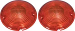 1957 Chevrolet Bel Air 150 210 Nomad; Park Lamp Lens; Amber; Pair. Fixed Price $16.99.