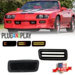 2 Smoke Switchback Led Front Turn Signal Corner Light For 1985-1992 Chevy Camaro. Fixed Price $74.99.