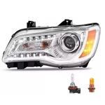 For 2015-23 Chrysler 300 Chrome Halogen Led Drl Projector Headlight Driver Left. Fixed Price $81.76.