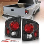 For 1994-2004 Chevy S10/gmc Sonoma Black Rear Brake Tail Lights Pair. Fixed Price $44.61.
