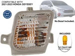 2021 -2023 Honda Odyssey Turn Signal Lamp Lx Touring Ex Passenger Side Ho2531134. Fixed Price $28.47.