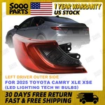 Left Driver Outer Led Tail Light Lamp For 2025 Toyota Camry Xle Xse 81560-aq020. Fixed Price $69.29.