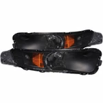 Anzo For Ford Mustang 2005-2009 Euro Parking Lights Black W/ Amber Reflector. Fixed Price $121.83.