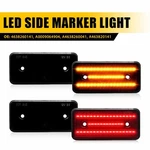 4 Smoked Led Front Rear Side Marker Light For Mercedes Benz W463 G Wagon 02-14 T. Fixed Price $39.89.