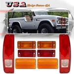 For 1970-1977 Early Ford Bronco Marker, Parking Signal, And Taillight Lenses Set. Fixed Price $79.99.