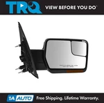 Trq Mirror Power Folding Heated Turn Signal Puddle Chrome Right Rh For Ford New. Fixed Price $224.95.