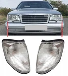 Pair Turn Signal Indicator Lamps For Mercedes-benz W140 S-class 1991-1998. Fixed Price $58.62.