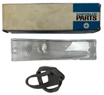 New Old Stock Left Front Turn Signal Lens For 1967 Dodge Dart Models #2808832. Fixed Price $215.00.