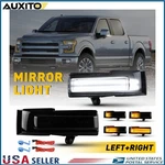 Pair Smoked Dynamic Mirror Turn Signal Light For Ford F150 2015-2020 Sequential. Fixed Price $43.69.