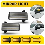 Clear Led Switchback View Side Mirror Turn Signal Light For 2020-24 Gmc Sierra. Fixed Price $53.19.
