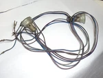 C-1 Corvette 1953-1957 Parking Light / Turn Signal Wiring Harness W/sockets G.m.. Fixed Price $85.00.