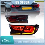 Tail Lights For 2018-2022 Honda Accord Sedan Smoke Led Taillight Lh&rh 1 Pair. Fixed Price $289.00.