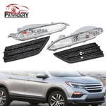 For Honda Pilot 2016-2018 4x Front Turn Signal Light W/ Fog Lamp Cover Bezel. Fixed Price $42.00.