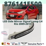 Genuine Oem Hyundai Kia Led Side Mirror Signal Lamp Lh 876141e500 Rio 2009-2011. Fixed Price $54.32.