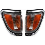 Corner Parking Light Set For 1995-97 Toyota Tacoma Left And Right With Bulb 4wd. Fixed Price $68.54.