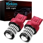 Yorkim Ultra Bright 7440 Led Bulb Red T20 7441 7443 7444 W21w 7443/7440,. Fixed Price $23.18.