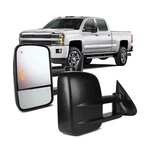 Ocpty Pair Of Power Adjusted Heated Towing Side Led Turn Signal Manual Telesc.... Fixed Price $131.31.