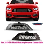Fog Lights For 2015-2017 Ford Mustang Led Drl Sequential Signals Left & Right. Fixed Price $136.99.