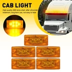 For Freightliner Columbia 5x Amber Lens 12led Work Cab Roof Clearance Lights. Fixed Price $30.39.