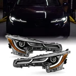 Pair/2pcs Black Full Led Headlights W/ Drl&bulb For Toyota Corolla 2019-2022. Fixed Price $235.99.
