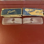 1951 1952 Pontiac Parking Light Lens Pair Guide Oem Nos. Fixed Price $99.99.