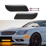 Amber Smoke Led Side Marker Lamp For Mercedes Benz W208 Clk Class R170 1998-02. Fixed Price $42.40.