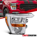 Right Passenger Side Headlight Fit 2021-2023 Ford F150 Factory Halogen Headlamp. Fixed Price $156.99.