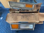 1971 Ford Ltd Galaxie Front Corner Lamp Park Light Turn Signal Lens Nos Pair. Fixed Price $509.96.