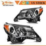 For 2013-2015 Toyota Rav4 Headlights Assembly Set L+r Black Housing Clear Lens. Fixed Price $149.99.