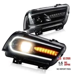 Vland Projector Led Headlights For Dodge Charger 2011-2014 With Dual Beam Clear. Fixed Price $444.75.