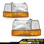6pc Headlights Corner Side Signal Lights Fit For 92-97 Ford Pickup 92-96 Bronco. Fixed Price $144.74.