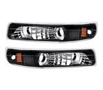 Park Signal Lights For 1999-2006 Chevy Suburban Tahoe Silverado Blacked Out Pair. Fixed Price $40.00.