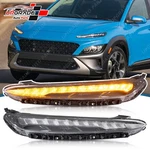 2pcs Led Daytime Running Light For 2022-2023 Hyundai Kona Drl Pair 92208-j9610. Fixed Price $700.73.