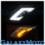 Scion Fr-s Subaru Brz White+amber Led Clear Lens+black Side Marker Blinker Light. Fixed Price $50.25.