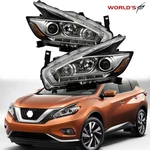 For Nissan Murano 2015-2018 Halogen Headlight Led Drl Projector Left+right Side. Fixed Price $230.46.