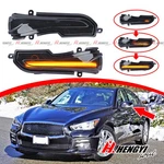 Side Mirror Turn Signal Light Smoke Sequential Led For Infiniti Q50 Qx50 2016-18. Fixed Price $30.99.