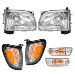 For Toyota Tacoma 2001-2004 03 Headlights Corner Signal Lights Bumper Lamp Set. Fixed Price $78.80.