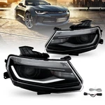 Fit For 2016-2022 Chevy Camaro Led Tube Projector Headlights Headlamps Pair. Fixed Price $275.99.