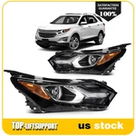 Headlight Assembly Projector For 2018-2021 Chevy Equinox Black Housing. Fixed Price $169.99.