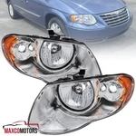 Headlights Fits 2005-2007 Chrysler Town & Country Clear Head Lamp Left+right. Fixed Price $89.49.