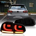 Vland Smoked Led Tail Lights For 2010-2014 Volkswagen Vw Golf 6 Mk6 W/sequential. Fixed Price $259.99.